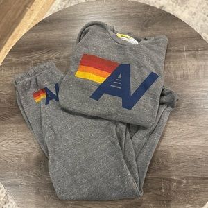 Aviator Nation Sweat Outfit!